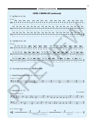 Habits of a Successful Intermediate Band Musician - Rush/Scott - Percussion - Book