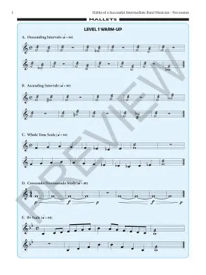 Habits of a Successful Intermediate Band Musician - Rush/Scott - Percussion - Book