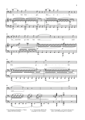 Four Serious Songs Op. 121 - Brahms/Behr - Vocal Score
