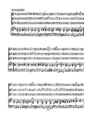 Rodrigo Suite - Handel - Recorder (Flute) Quartet/Piano - Parts Set
