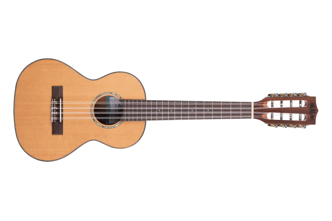 Solid Cedar Top Acacia 8-String Tenor Ukulele