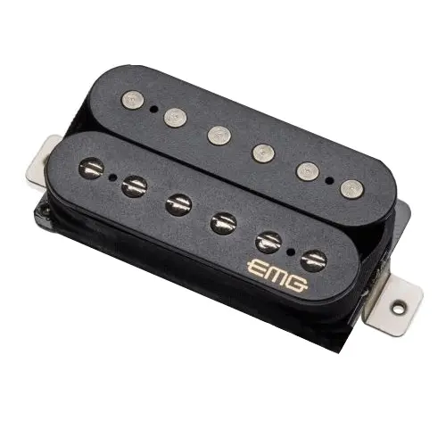 Retro Active Fat 55 Bridge Humbucker, Long Shaft - Black