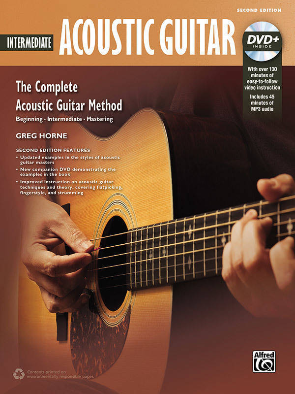 The Complete Acoustic Guitar Method: Intermediate Acoustic Guitar (2nd Edition) - Horne - Book/DVD