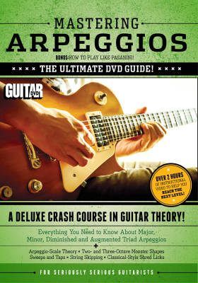 Alfred Publishing - Guitar World: Mastering Arpeggios - Brown - DVD