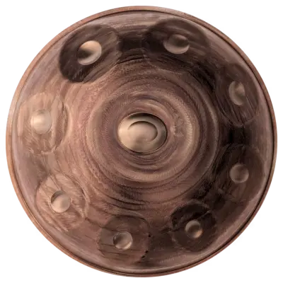 PeacePans - 11-Note CanPan D Kurd Handpan - Swirl
