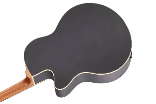 RockBass Alien Standard 4-String Acoustic-Electric Bass Guitar - Natural Transparent Satin