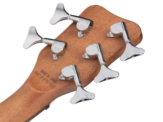 RockBass Alien Standard 5-String Acoustic-Electric Bass Guitar - Natural Transparent Satin