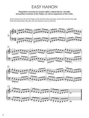Easy Hanon - Hanon/Tsitsaros - Piano