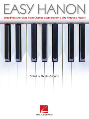 Hal Leonard - Easy Hanon - Hanon/Tsitsaros - Piano