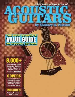 Blue Book of Acoustic Guitars – 15th Edition - Fjestad - Guitar Text