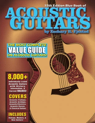 Hal Leonard - Blue Book of Acoustic Guitars  15th Edition - Fjestad - Guitar Text