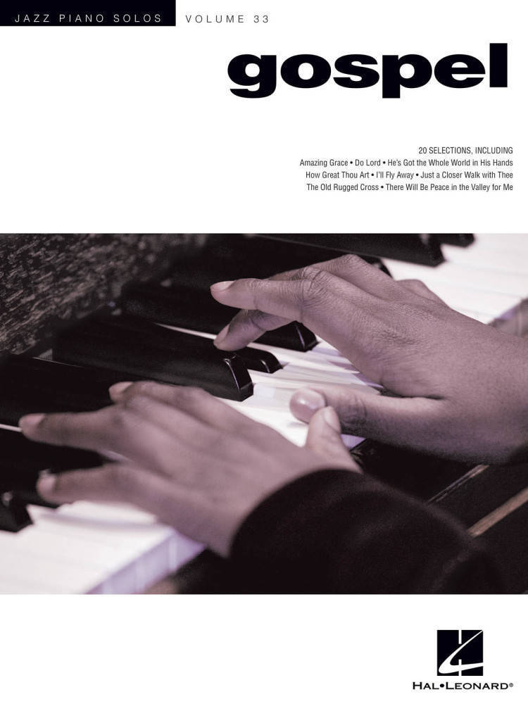 Gospel: Jazz Piano Solos Series Volume 33 - Solo Piano - Book