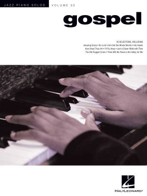 Hal Leonard - Gospel: Jazz Piano Solos Series Volume 33 - Solo Piano - Book