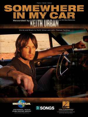 Hal Leonard - Somewhere In My Car - Urban/Harding - Piano/Vocal/Guitar