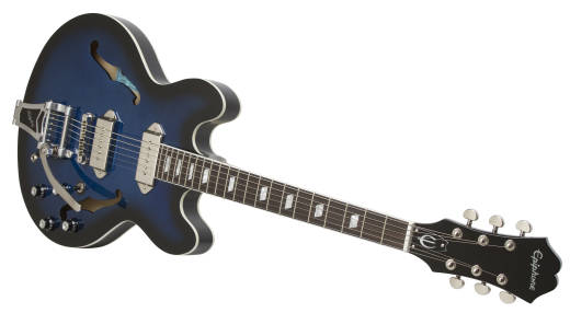 Epiphone Gary Clark Jr Casino W/Bigsby - Black & Blue Burst