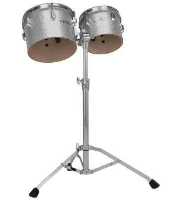 President Series Deluxe 8\'\' and 10\'\' Concert Toms - Silver Sparkle