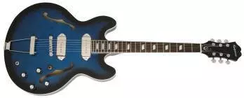 Gary Clark Jr Casino w/Trapeze Tailpiece - Black & Blue Burst