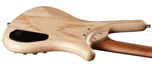 Pro Series Corvette $$ 4-String Left-Handed Bass Guitar - Natural Transparent Satin