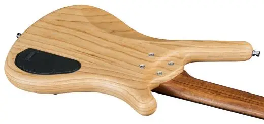 Pro Series Corvette $$ 5-String Left-Handed Bass Guitar - Natural Transparent Satin