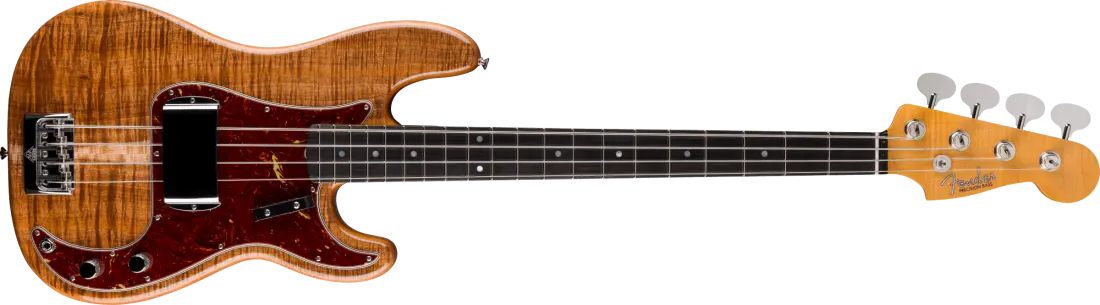 Artisan Koa Precision NOS Bass with Hardshell Case - Natural