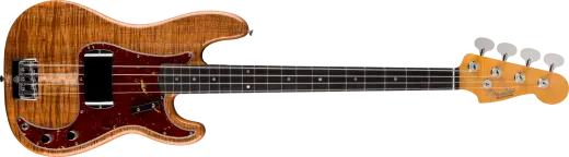 Fender Custom Shop - Artisan Koa Precision NOS Bass with Hardshell Case - Natural