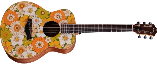 Taylor Guitars - GS Mini-e Special Edition Acoustic-Electric Guitar - Floral Green