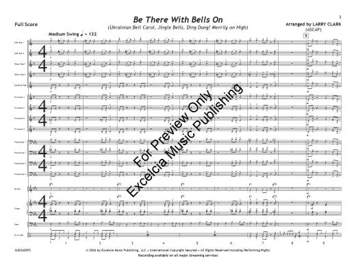 Be There With Bells On - Clark - Jazz Ensemble - Gr. 1