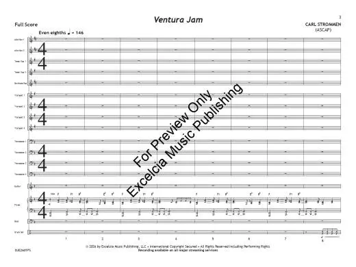 Ventura Jam - Strommen - Jazz Ensemble - Gr. 1