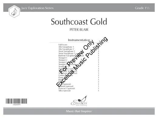 Southcoast Gold - Blair - Jazz Ensemble - Gr. 1.5