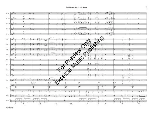 Southcoast Gold - Blair - Jazz Ensemble - Gr. 1.5