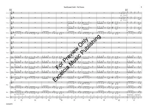 Southcoast Gold - Blair - Jazz Ensemble - Gr. 1.5