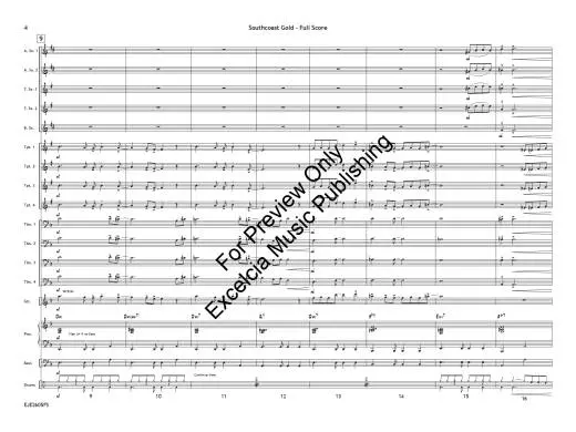 Southcoast Gold - Blair - Jazz Ensemble - Gr. 1.5