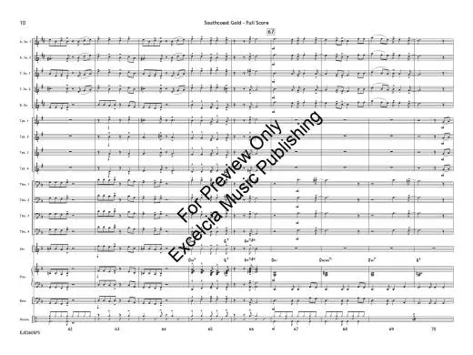 Southcoast Gold - Blair - Jazz Ensemble - Gr. 1.5