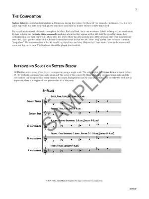 Sixteen Below - Sorenson - Jazz Ensemble - Gr. 1.5