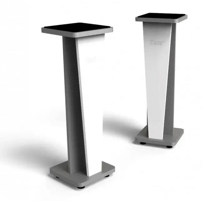Croce Stand 36 - White Glossy Grey (Pair)