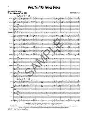 Man That Hot Sauce Burns - Ciechomski - Jazz Ensemble - Gr. 2