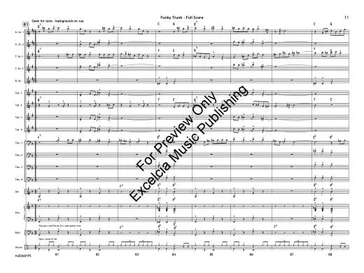 Funky Trunk - Zaremba - Jazz Ensemble - Gr. 2