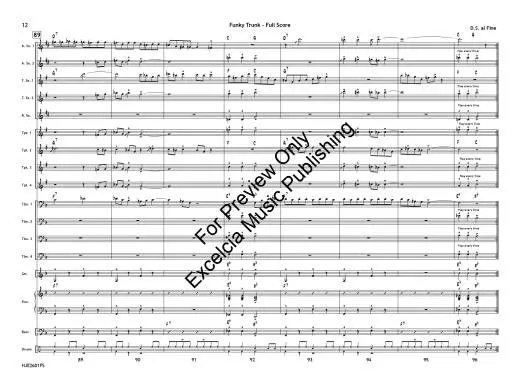 Funky Trunk - Zaremba - Jazz Ensemble - Gr. 2