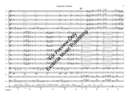 Funky Trunk - Zaremba - Jazz Ensemble - Gr. 2