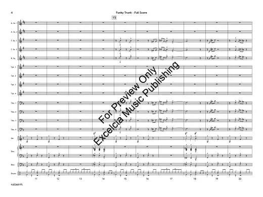 Funky Trunk - Zaremba - Jazz Ensemble - Gr. 2