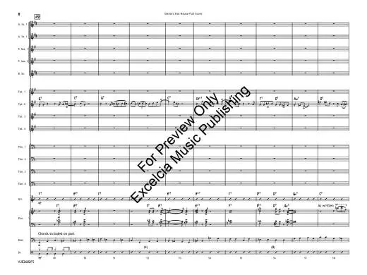 Dante\'s Hot House - Gassi - Jazz Ensemble - Gr. 3