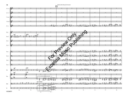 Dante\'s Hot House - Gassi - Jazz Ensemble - Gr. 3