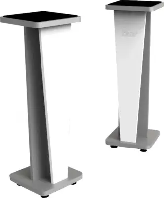 Zaor - Croce Stand 42 - White Glossy Grey (Pair)