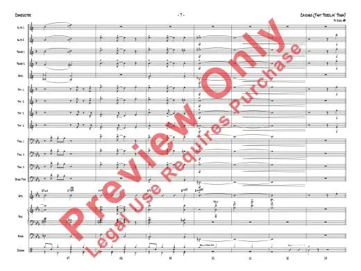Chicago (That Toddlin\' Town) - Fisher/Baylock - Jazz Ensemble - Gr. 3.5