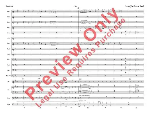 Chicago (That Toddlin\' Town) - Fisher/Baylock - Jazz Ensemble - Gr. 3.5