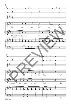 Blessed Is He - Hare/Houts - Choral Octavo - Unison/2-Pt Accompanied