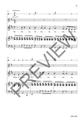 Blessed Is He - Hare/Houts - Choral Octavo - Unison/2-Pt Accompanied