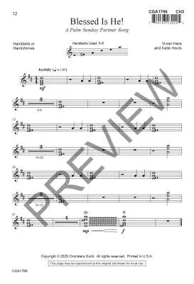 Blessed Is He - Hare/Houts - Choral Octavo - Unison/2-Pt Accompanied