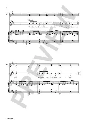 Cantate Domino - Mayo - Choral Octavo - 2-Pt Accompanied