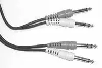 Link Audio - Link Audio Dual 1/4 TRS to 1/4 TRS Cable - 10 foot